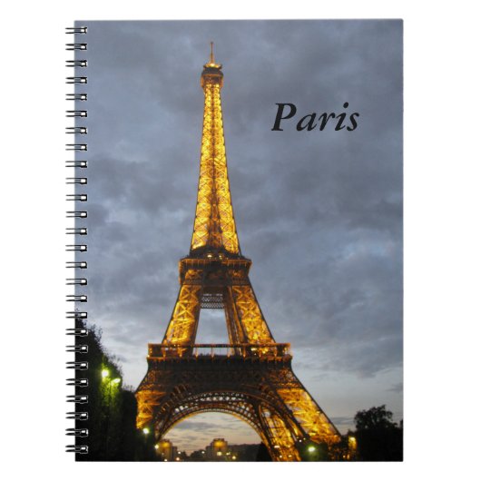Carnet de Paris de Tour Eiffel (Devant)