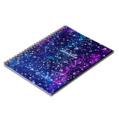 Carnet de Parties scintillant personnalisé (Côté gauche)