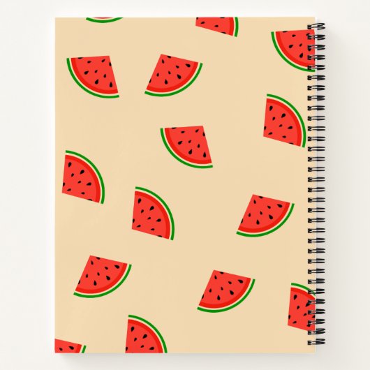 Carnet de pastèque (Dos)