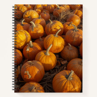 Carnet de patchs citrouille