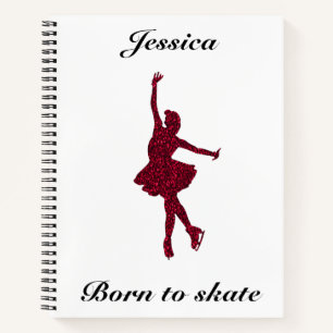 Carnet de patinage artistique féminin