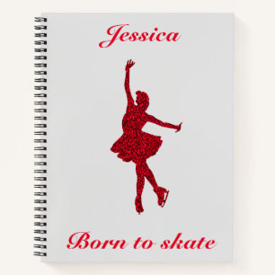 Carnet de patinage artistique féminin