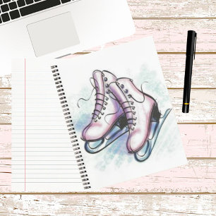 Carnet de patins sur glace