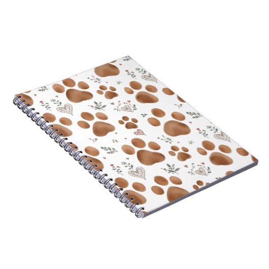 Carnet de pattes de chien (Côté Droit)