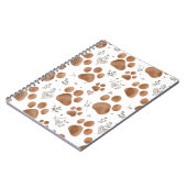 Carnet de pattes de chien (Côté gauche)