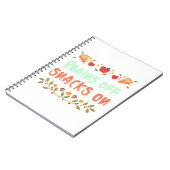 Carnet de pause-déjeuner à l'école pour les cervea (Côté gauche)