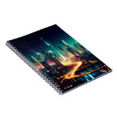 Carnet de paysage urbain nocturne (Côté Droit)