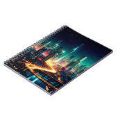 Carnet de paysage urbain nocturne (Côté gauche)