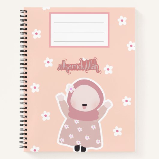 Carnet de pêche "Alhamdulillah" (Devant)