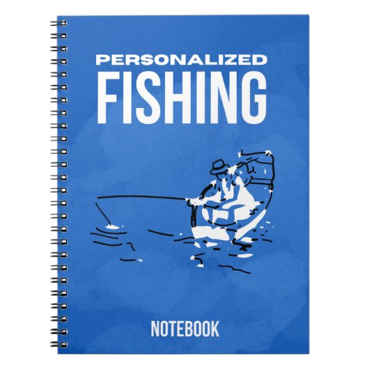Carnet de pêche personnalisé (Devant)