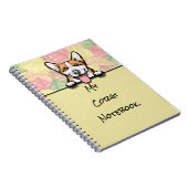Carnet de Peeking Cute Corgi (Côté Droit)