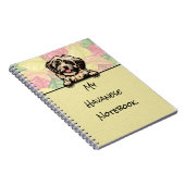 Carnet de Peeking Cute Havanese (Côté Droit)