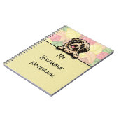 Carnet de Peeking Cute Havanese (Côté gauche)