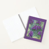 Carnet de peinture Lilac Floral Violet - Journal (Intérieur)