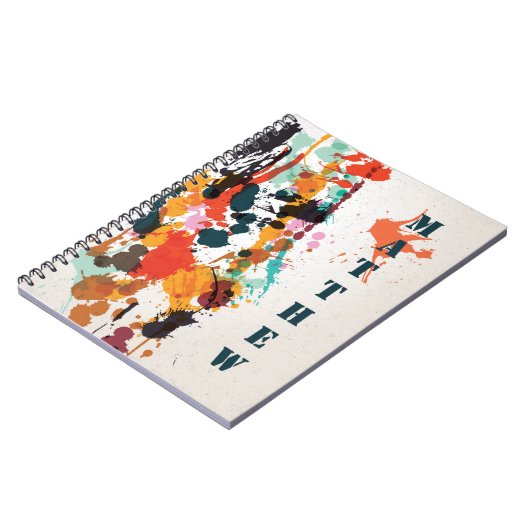 Carnet de peintures à éclats (Côté gauche)