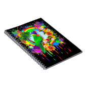 Carnet de perroquet de Lorikeet d'arc-en-ciel (Côté Droit)