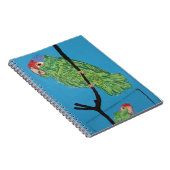 carnet de perroquet vert (Côté Droit)