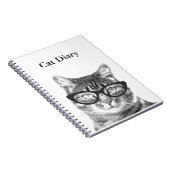 Carnet de Personalizable avec la photo drôle de (Côté Droit)