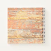 Carnet de personnalisé de chevalet de tournesol (Dos)