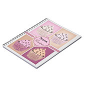 Carnet de petit gâteau de recette (Côté gauche)