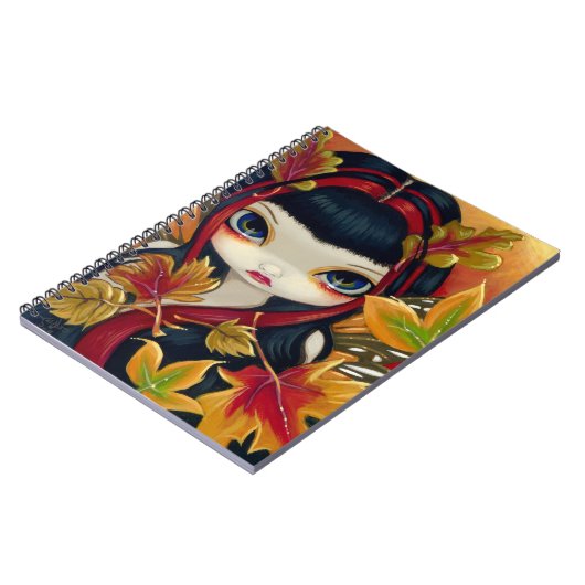 Carnet de "peu de feuille d'automne" (Côté gauche)