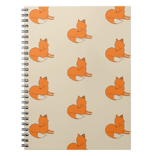 Carnet de photo de dessin de Fox (Devant)