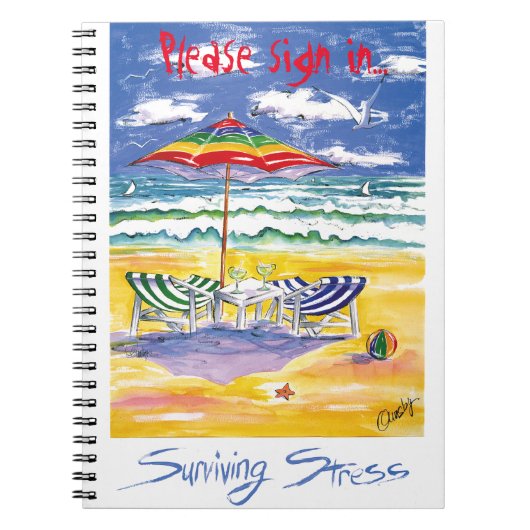 Carnet de photo de plage (Devant)