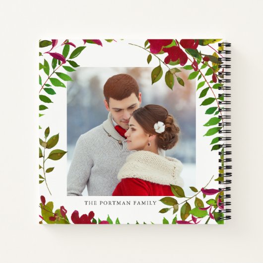 Carnet de photo et de nom botanique de vacances (Dos)