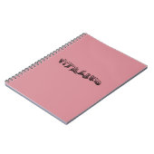 Carnet de photos à spirale (Côté gauche)