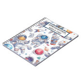 Carnet de photos de l'astronaute et de la spirale  (Côté gauche)