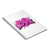 Carnet de photos en spirale AMOUR (Côté Droit)