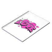 Carnet de photos en spirale AMOUR (Côté gauche)