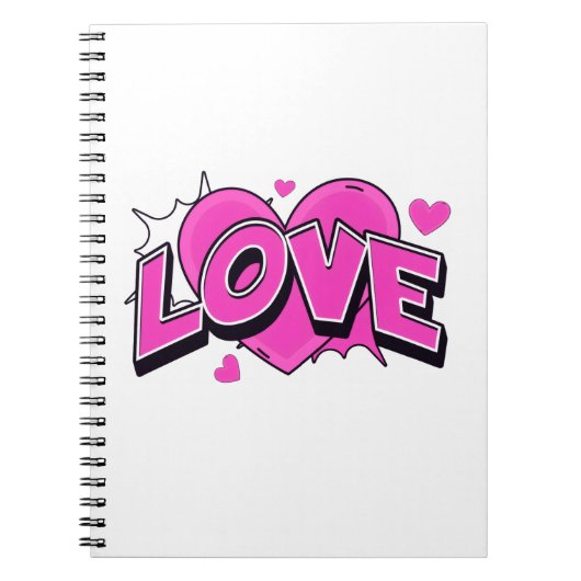 Carnet de photos en spirale AMOUR (Devant)