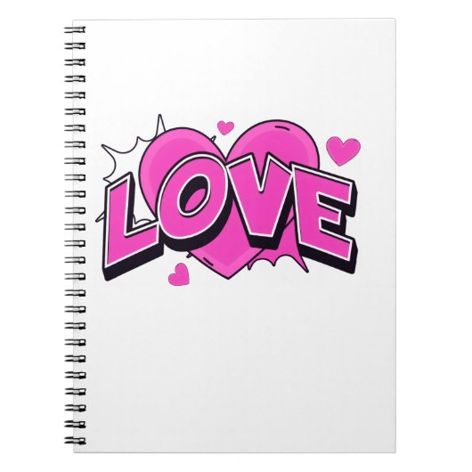 Carnet de photos en spirale AMOUR (Devant)