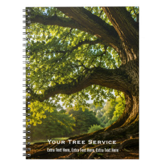 Carnet de photos en spirale d'arbre