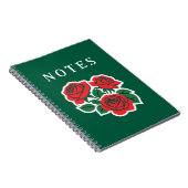 Carnet de photos en spirale de rose (Côté Droit)