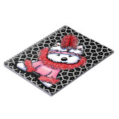 Carnet de photos en spirale Flapper Westie (Côté gauche)