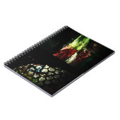 Carnet de photos spirale abstraite sombre, Simple (Côté gauche)