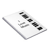 Carnet de "piano" (Côté Droit)