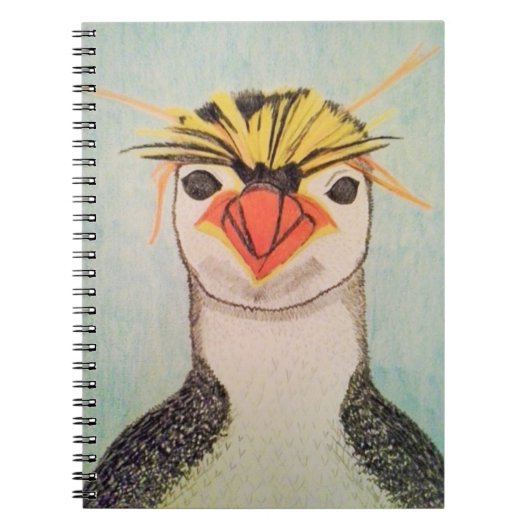 Carnet de pingouin de rock Hopper (Devant)