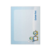 Carnet de pingouins qui se lancent des boules de n (Tourné)