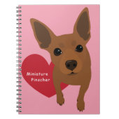 Carnet de Pinscher miniature (Devant)