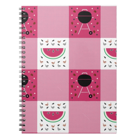 Carnet de pique-nique d'été (Devant)