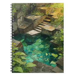 Carnet de piscine Jungle caché