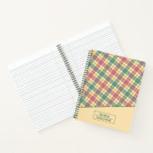 Carnet de plaid géométrique Abstrait (Intérieur)