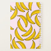 Carnet de planificateur de bananes mignonnes (Dos)