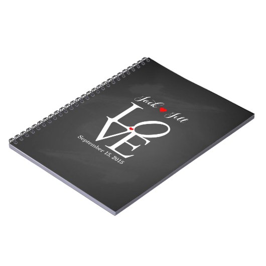 Carnet de planificateur de livre d'invité de (Côté gauche)