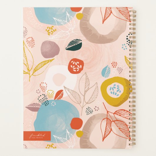 Carnet de planificateur de repas esthétique chic (Dos)