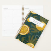 Carnet de planificateur de repas esthétique chic (Devant avec enveloppe)