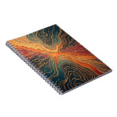 carnet de planificateur Motif à 7 couleurs (Côté Droit)